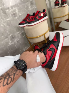 Tênis Modelo Borough Low Preto/vermelho 38 ao 43 - loja online