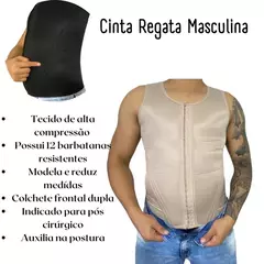 Cinta Regata modeladora masculina 12 barbatanas - comprar online