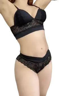 Conjunto Lingerie Sexy Rendado - netpizante