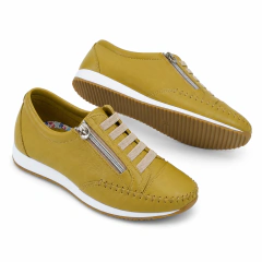 Mocatênis Feminino Via Jully Couro Legitimo 34 ao 40 -Confort - comprar online