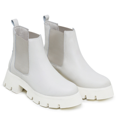 Bota Coturno Feminino Vega Off-White Lançamento Moda Inverno na internet