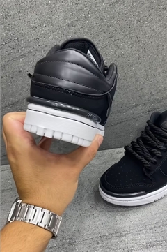 Tênis Moda Masculina Twist Nubuck Preto 38 ao 43 - netpizante