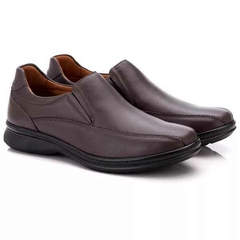 Sapato Social Comfort Masculino em Couro Solado Costurado na internet