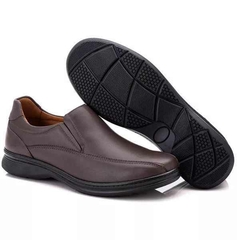 Sapato Social Comfort Masculino em Couro Solado Costurado - comprar online