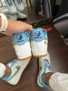 Tênis Masculino Air Force 1 Memphis Grizzlies - netpizante