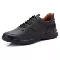 Sapato Social Comfort Masculino Em Couro Solado Casual - loja online