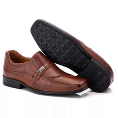 Sapato Social Masculino Sport Tradicional em Couro Nobre 022 Havana - comprar online