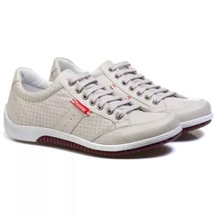 Sapatênis Masculino Ranster Linha Conforto 3016 Couro Legitimo Original - netpizante