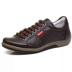 Sapatênis Masculino Ranster Linha Conforto 3016 Couro Legitimo Original Solado Costurado - comprar online