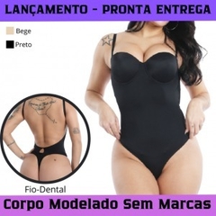 Body Alta Compressão Modelador Fio C/ Bojo - comprar online