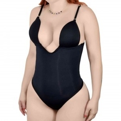 Body Decote Em V Profundo Modelador Corporal