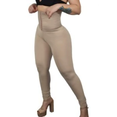 Calça Legging Cinta Modeladora Cós Alto C/ Fecho - comprar online