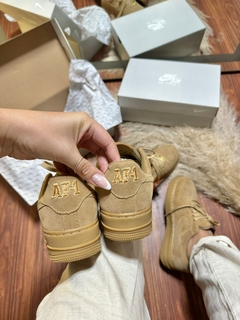 Tênis Air Force Luxo Premium Caramelo 34 ao 39 - netpizante