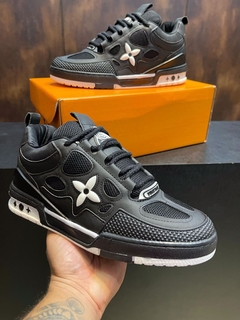 Tênis Modelo Lv 54 Trainer Linha Premium 38 ao 43 Black White na internet