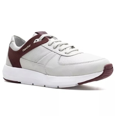 Tênis Masculino Comfort Max Gelo Couro Legitimo 37 ao 44 - netpizante