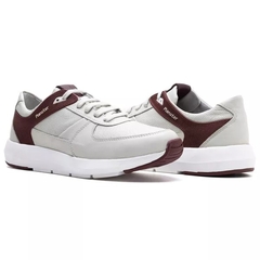 Tênis Masculino Comfort Max Gelo Couro Legitimo 37 ao 44 - comprar online