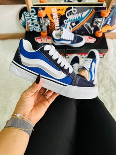 Tênis Modelo Vans Knu Skool Unissex 34 ao 43 Royal - loja online
