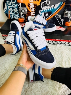 Tênis Modelo Vans Knu Skool Unissex 34 ao 43 Royal - comprar online