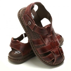 Sandália Masculina Fechada Couro Original 35 ao 45