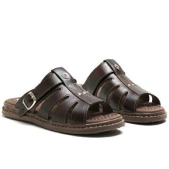 Sandália E Chinelo Masculino Couro Original 35 ao 45 - comprar online