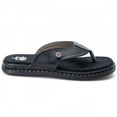 Sandália Masculina Modelo Dedo Tlb Couro Original 35 ao 46 - Preto na internet