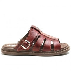 Sandália E Chinelo Masculino Couro Original 35 ao 45-Pinhão - netpizante