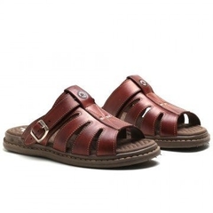 Sandália E Chinelo Masculino Couro Original 35 ao 45-Pinhão na internet