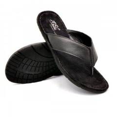 Chinelo Masculino Modelo Dedo Palmilha Ante stress - Preto