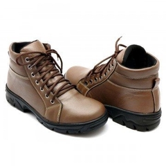 Bota Coturno Masculina Tlb Couro Legitimo 37 ao 44 -Caramelo - comprar online