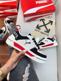 Tênis Modelo Puma Off White Premium 34 ao 39 Unissex