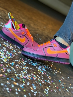 Tênis Dunk Low Moda Meninas Poderosas 34 AO 39 Metalizado Pink
