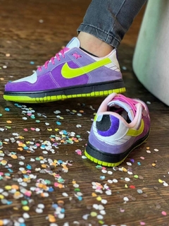 Tênis Dunk Low Moda Meninas Poderosas 34 AO 39 Roxo Pink na internet