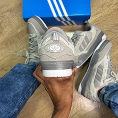 Tênis Masculino Modelo A 2000 Couro 38 ao 43 Cinza - loja online