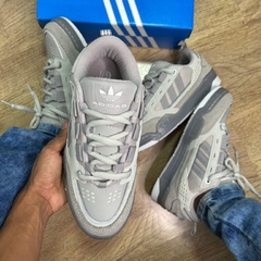 Tênis Masculino Modelo A 2000 Couro 38 ao 43 Cinza - netpizante