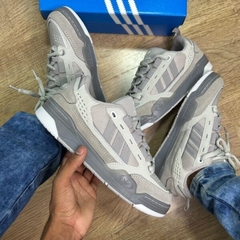 Tênis Masculino Modelo A 2000 Couro 38 ao 43 Cinza - comprar online