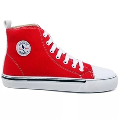 Tênis Botinha Modelo All star Polo Blu Original 34 a 39 - Vermelho na internet