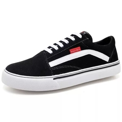 Tênis Modelo Vans Old Skool Polo Blu 34 a 46-Preto na internet
