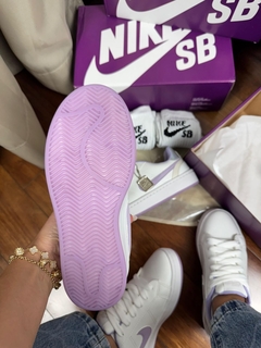 Tênis Feminino Sb Casual 34 ao 39 Branco Lilás - loja online