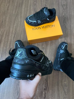 Tênis Moda Lv Skate Luxo Lançamento 34 ao 43 - Preto na internet