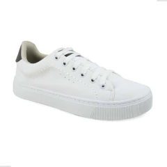 Tênis Moda Masculino Casual Lona Dublada - Branco - comprar online