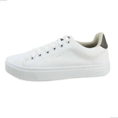 Tênis Moda Masculino Casual Lona Dublada - Branco - loja online