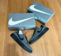 Tênis Masculino Moda Air Force 1 Linha Premium Grafite Numeração Especial 44 ao 45 na internet