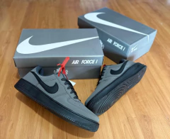 Tênis Masculino Moda Air Force 1 Linha Premium Grafite Numeração Especial 44 ao 45 - comprar online