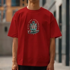 Camiseta Masculina Gola Redonda Chicano Polo Blu do P ao EXG na internet