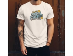 Camiseta Masculina Polo Blu Casual Gola Redonda em Algodão Leve