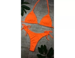 Imagem do Biquíni Asa Delta Cortininha Amarração Bojo Moda Praia