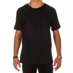 Camisa Masculina Gola Redonda Polo Blu Básica Lisa
