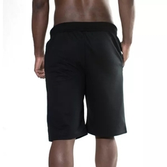 Bermuda Moletom Masculino Polo Blu Short Básica Com Ajuste Cordão - comprar online