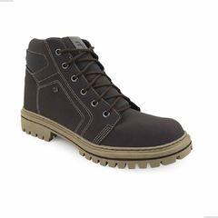 Bota Coturno La Faire Masculino Couro Nobuck Solado Costurado - comprar online