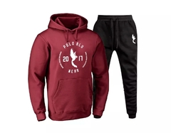 Conjunto Calça e Blusa Moletom Polo Canguru Agasalho 2 peças - comprar online